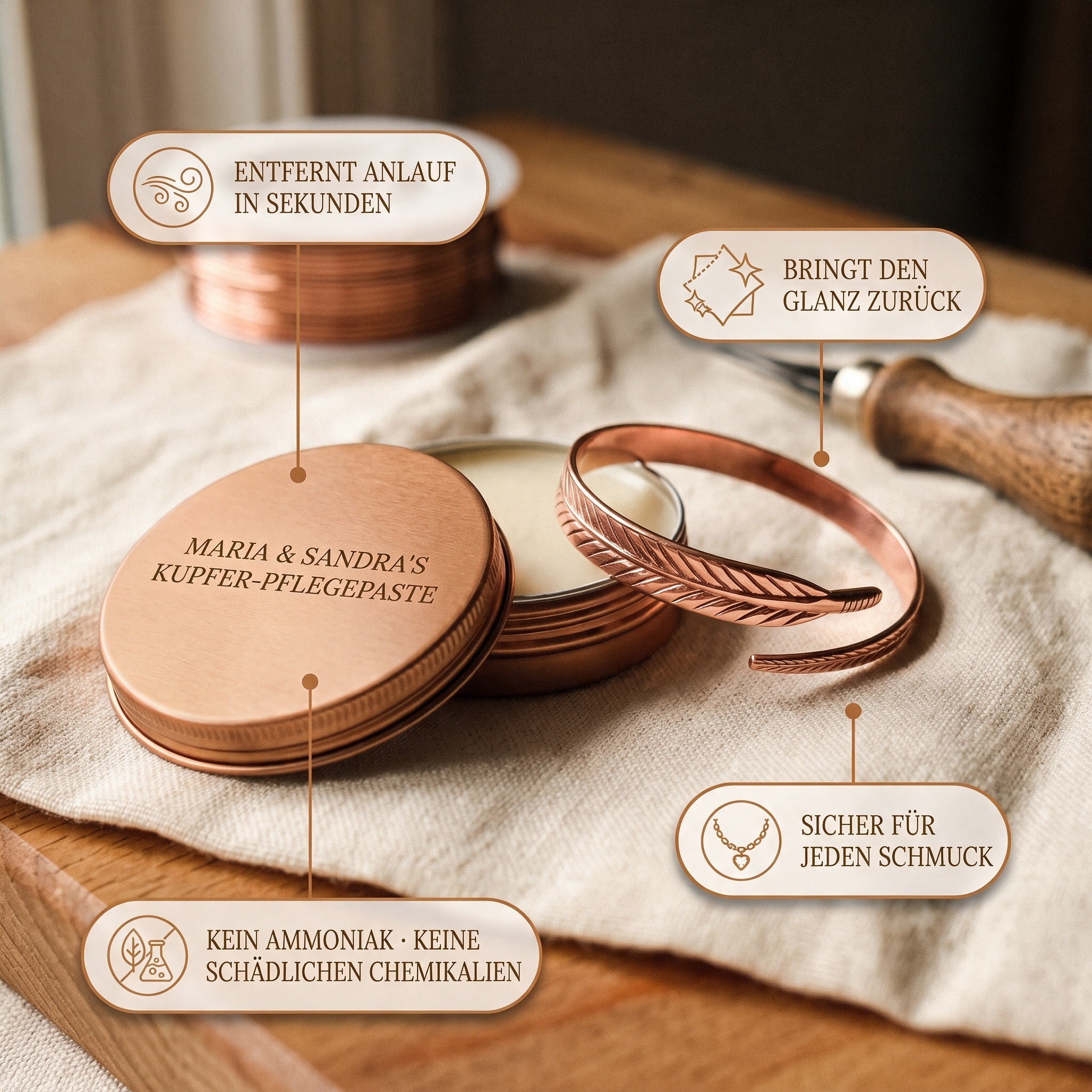 Alina's Kupfer-Pflegepaste