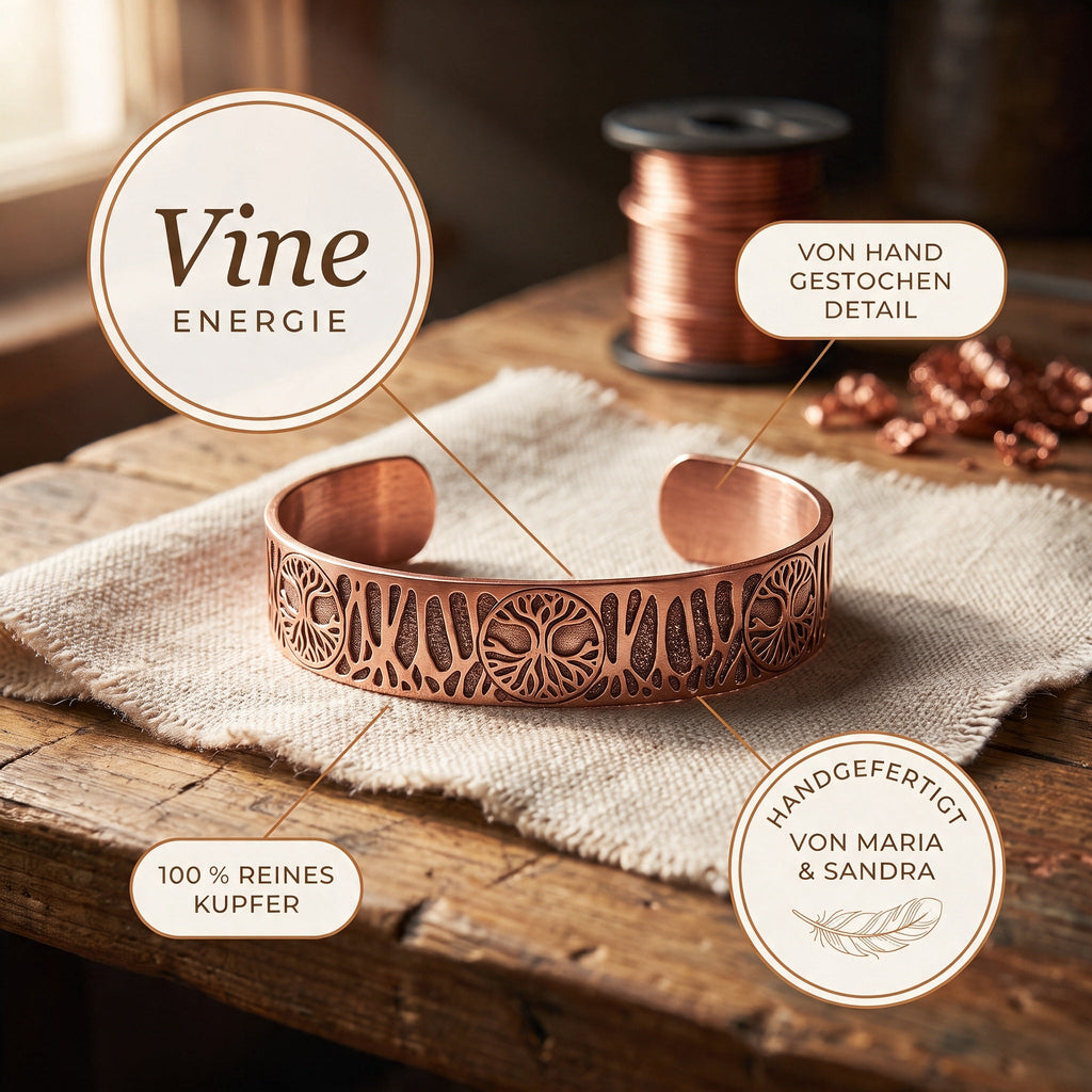 Alina's Vine Kupferarmband