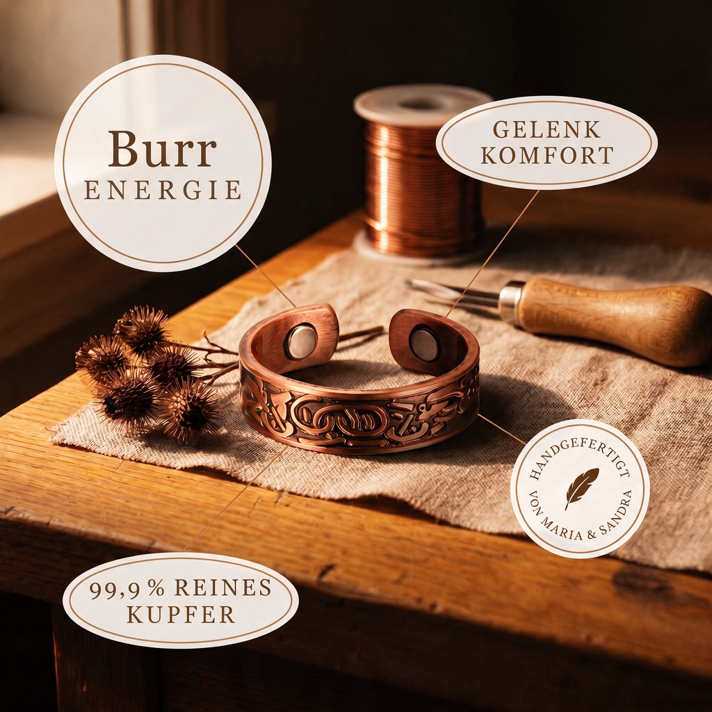 Alina's Burr Kupferring