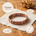 Alina's Gorse Herren-Kupferarmband