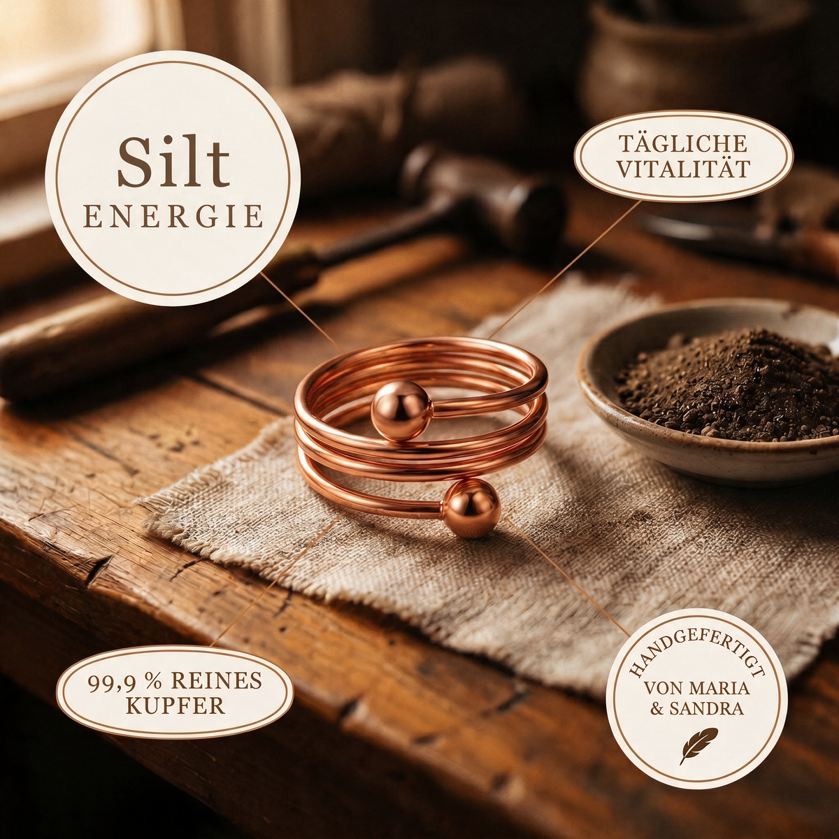 Alina's Silt Kupferring