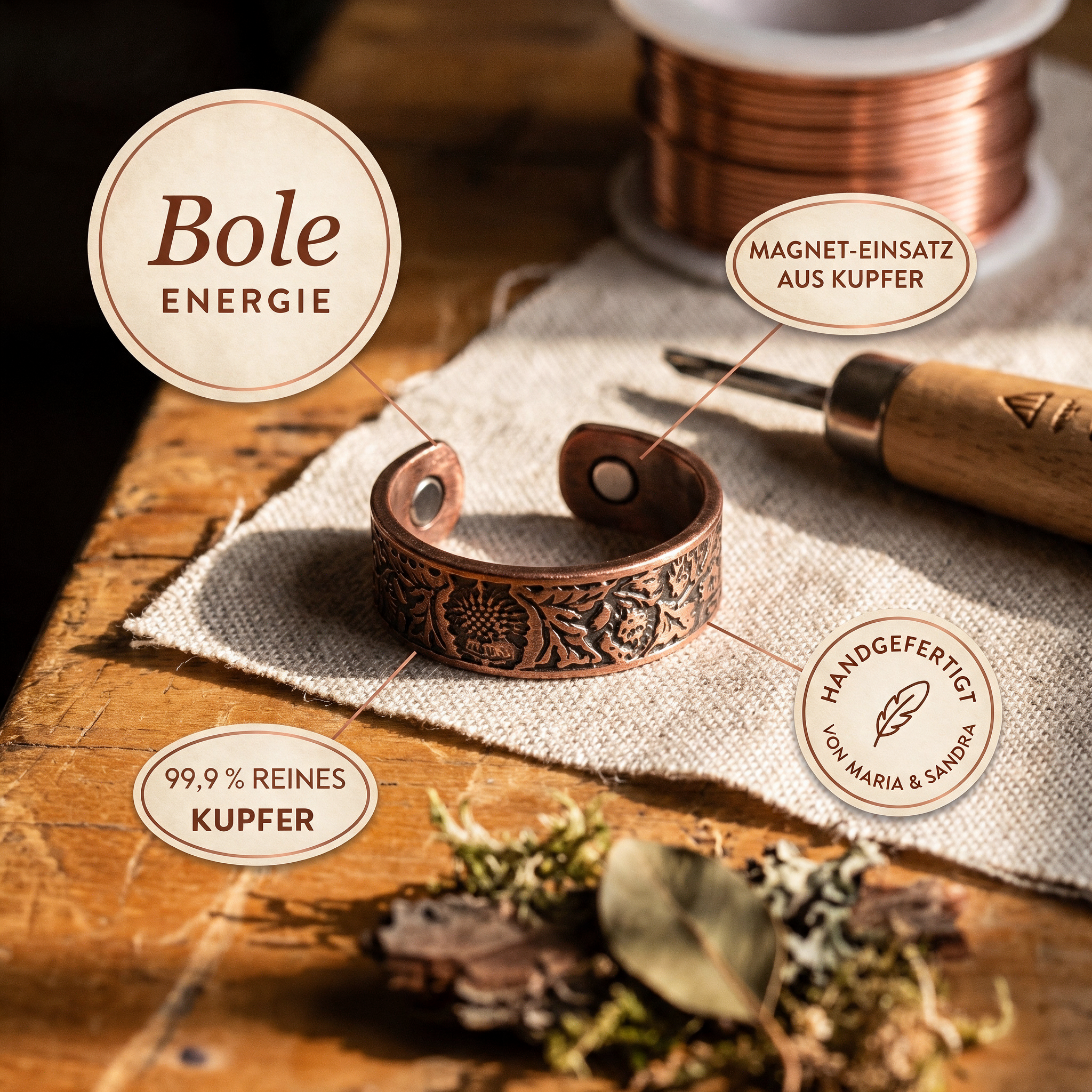 Alina's Bole Kupferring