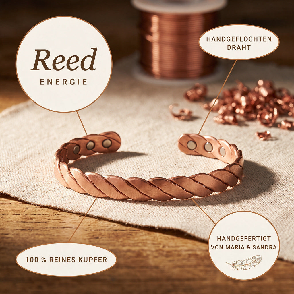 Alina's Reed Kupferarmband