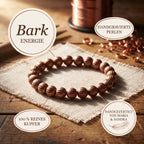 Alina's  Bark Kupferarmband