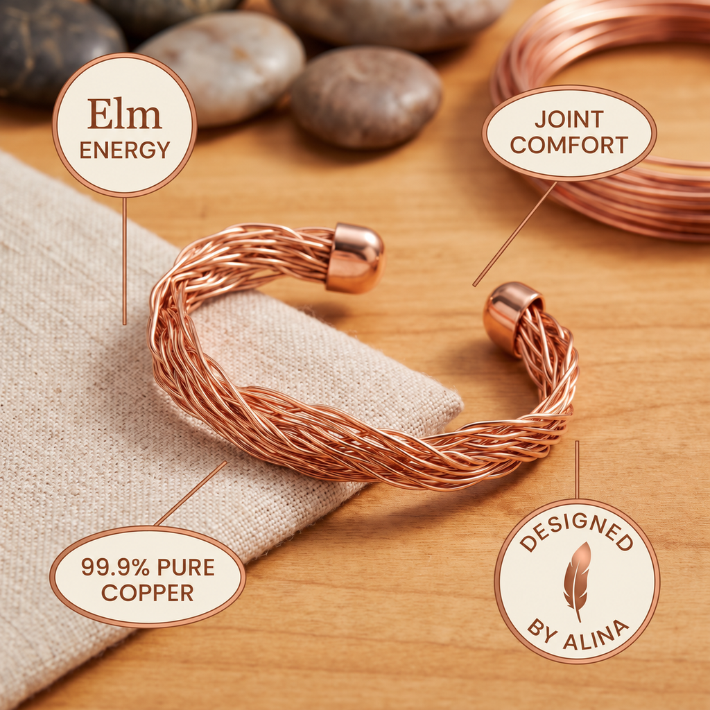 Alina's Elm Kupfer-Armreif