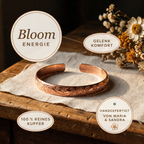 Alina's Bloom Kupferarmband