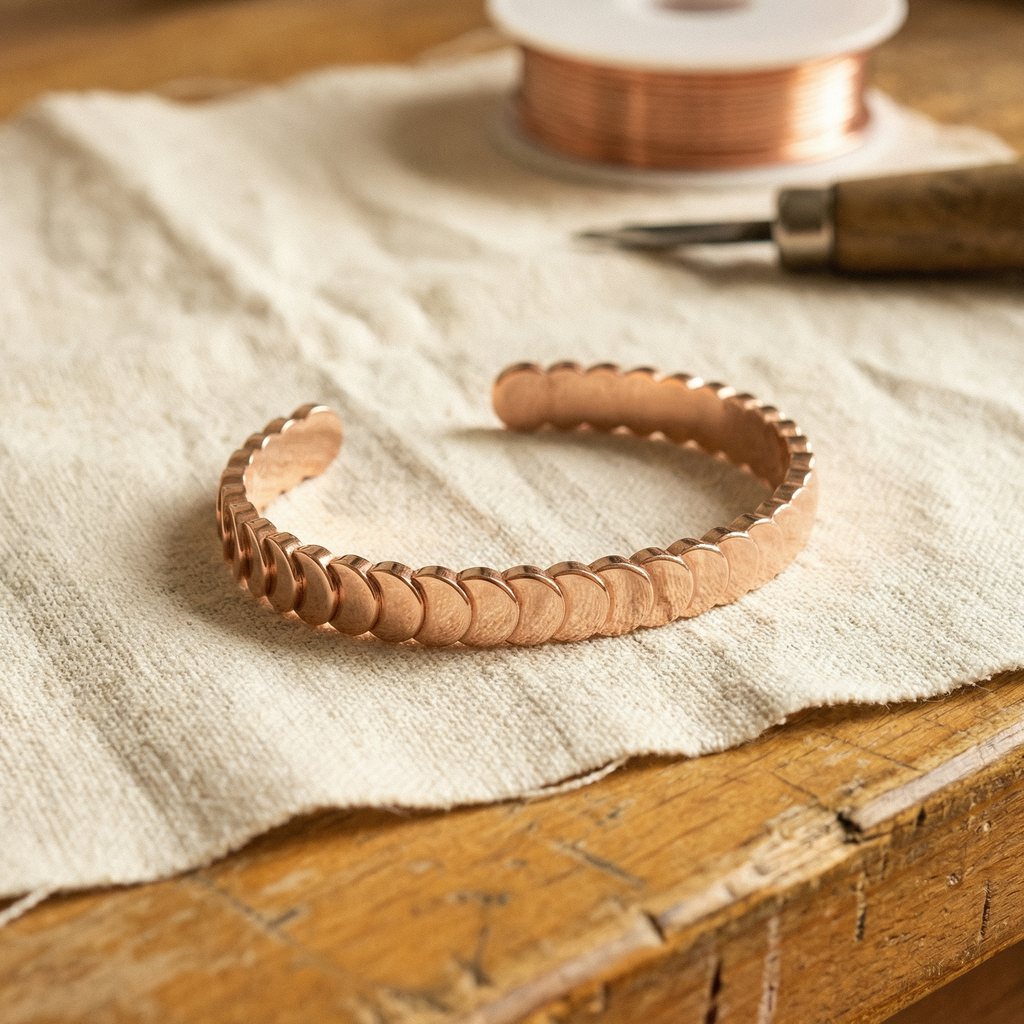Alina's Tide Kupferarmband