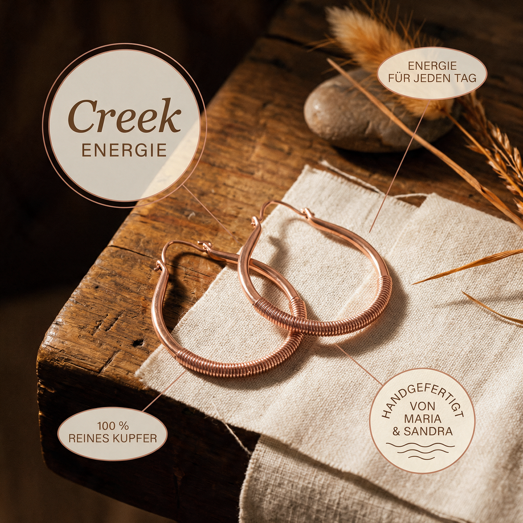 Alina's Creek Kupferohrringe