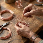 Alina's Flow Kupfer-Handspirale