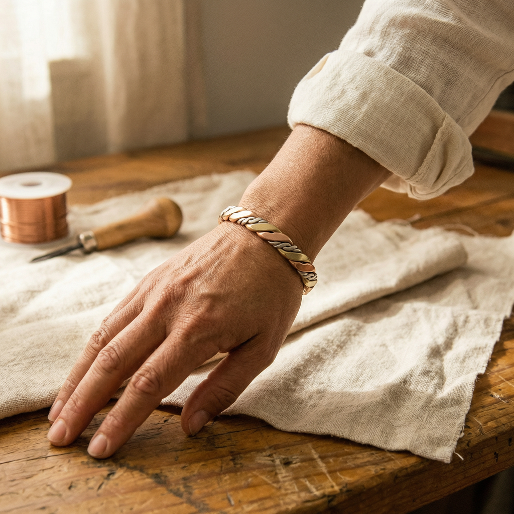 Alina's Stone Kupferarmband