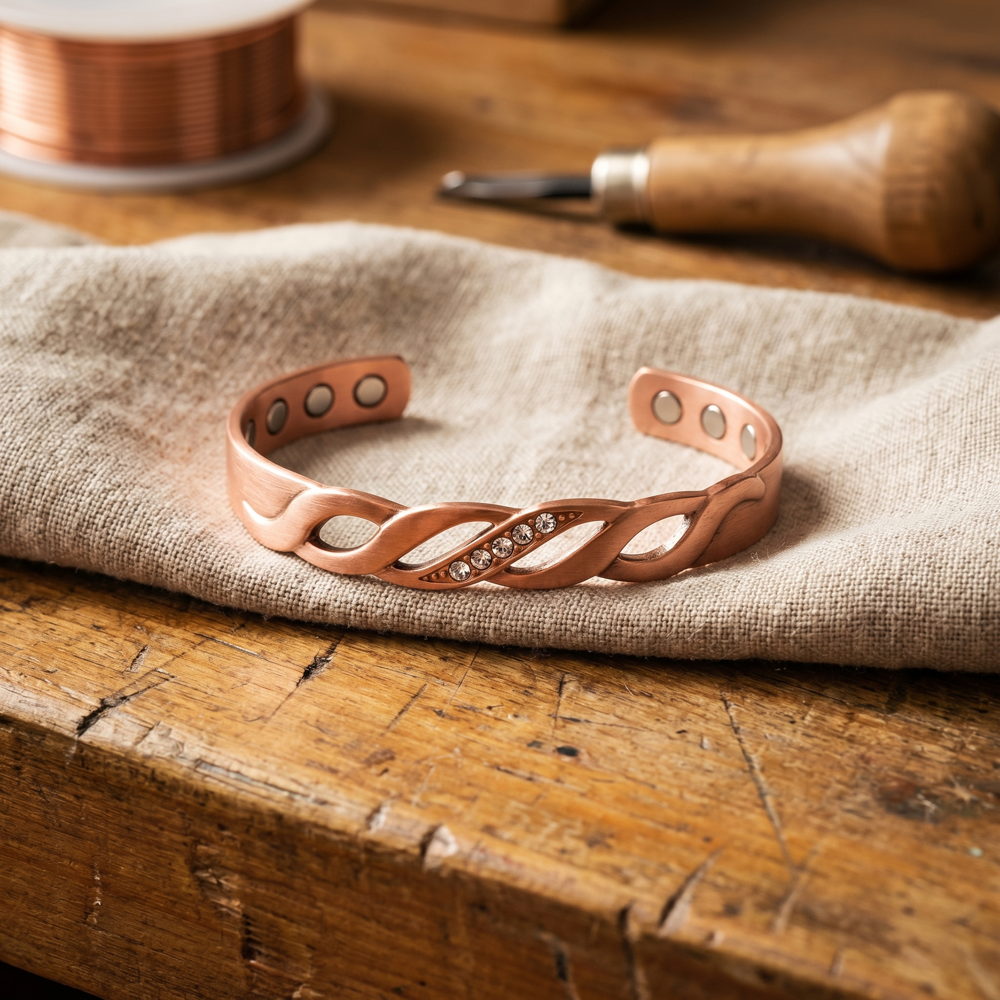 Alina's Seam Kupferarmband