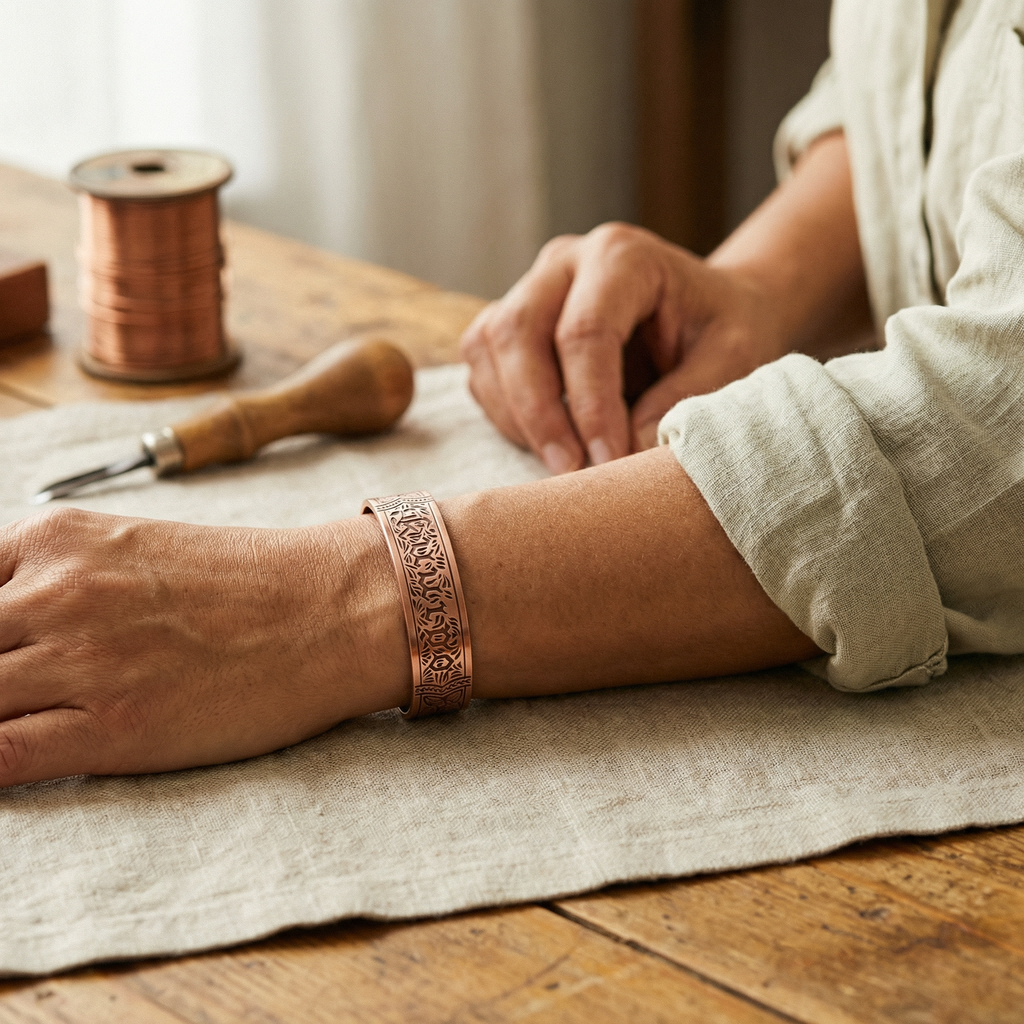 Alina's Drift Kupferarmband