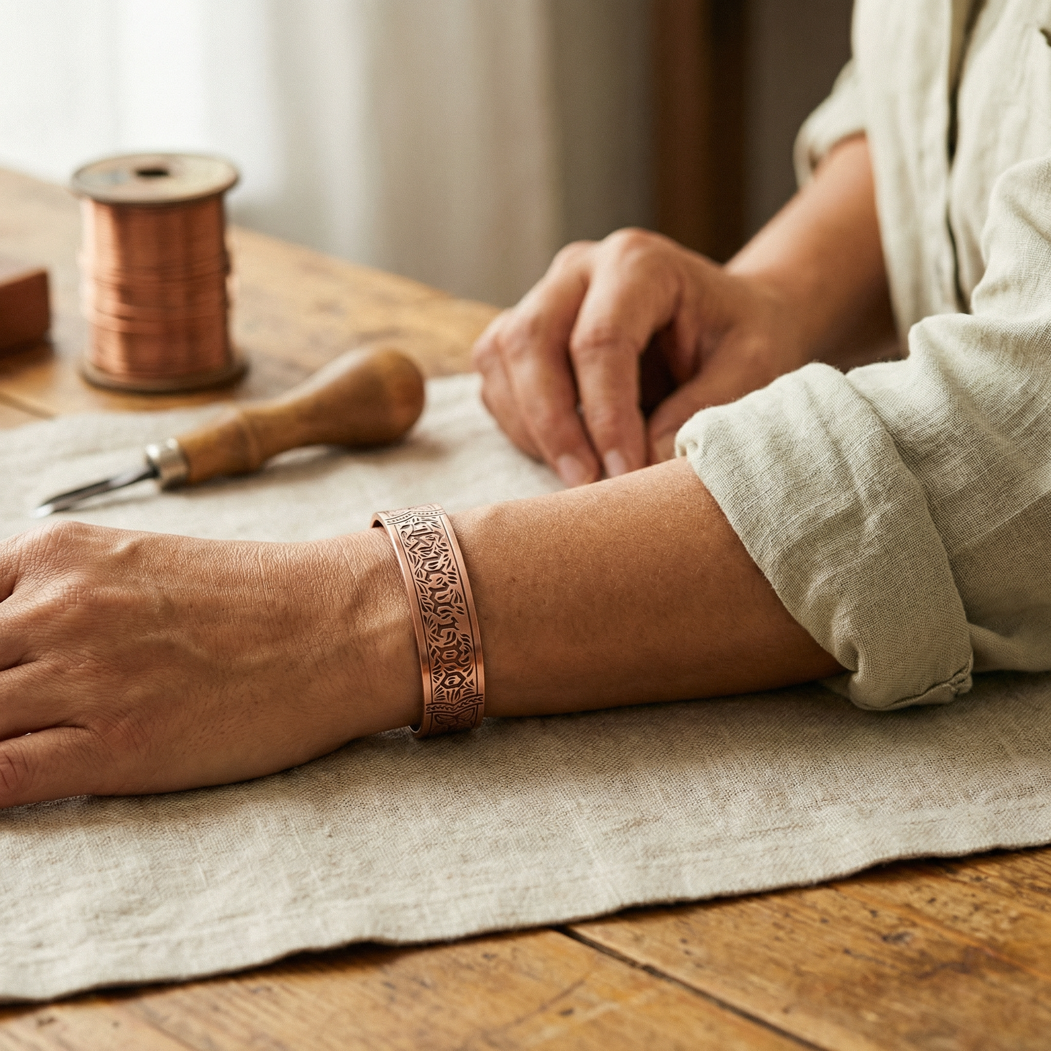 Alina's Drift Kupferarmband