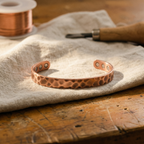 Alina's Furrow Kupferarmband