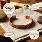 Alina's Sage Kupferarmband