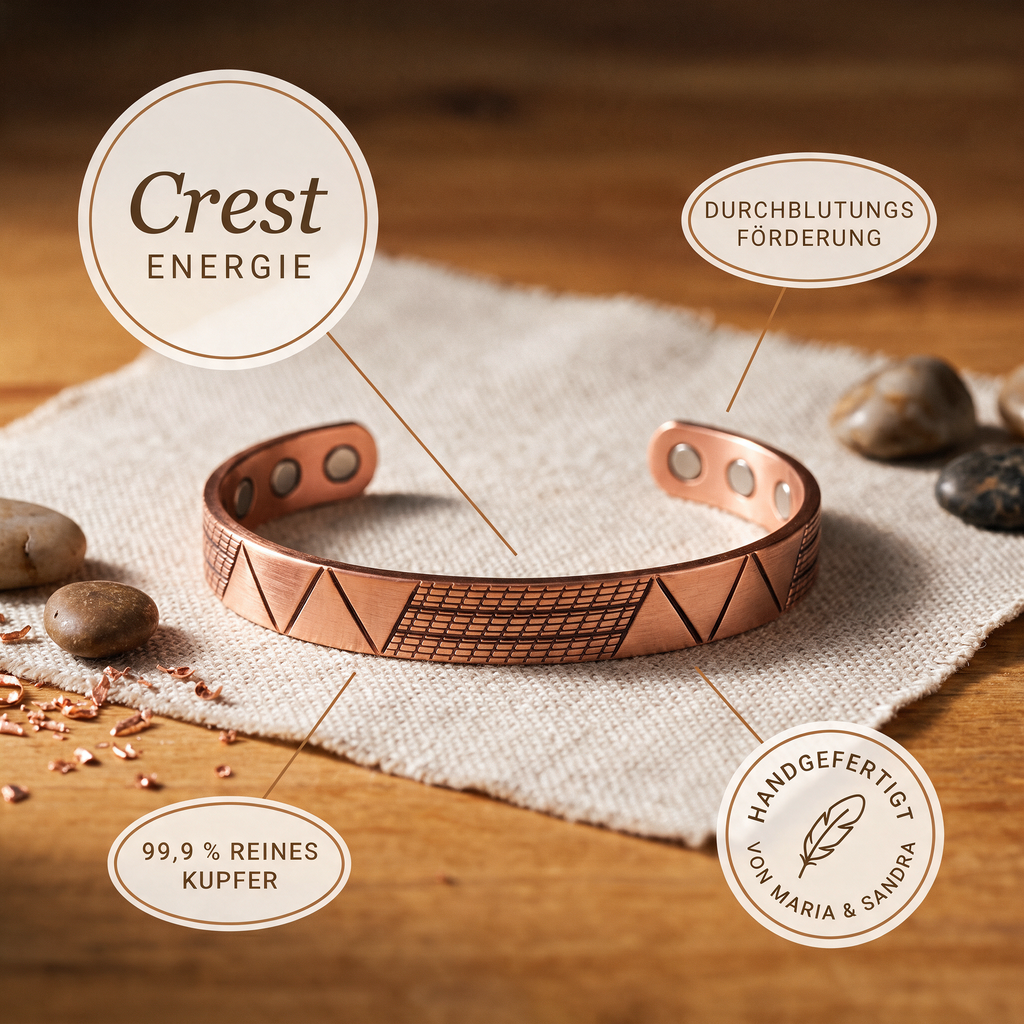 Alina's Crest Kupferarmband