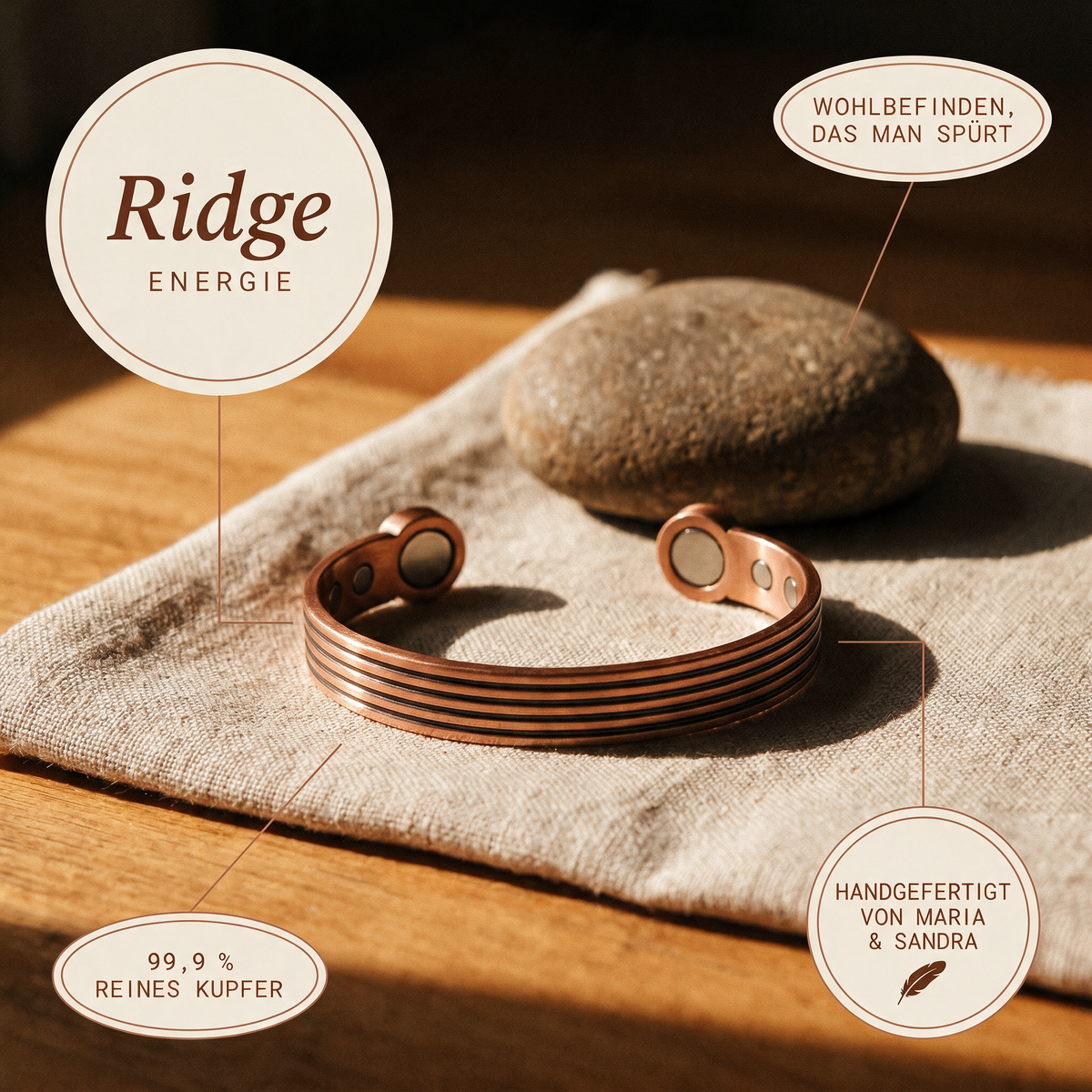 Alina's Ridge Kupferarmband