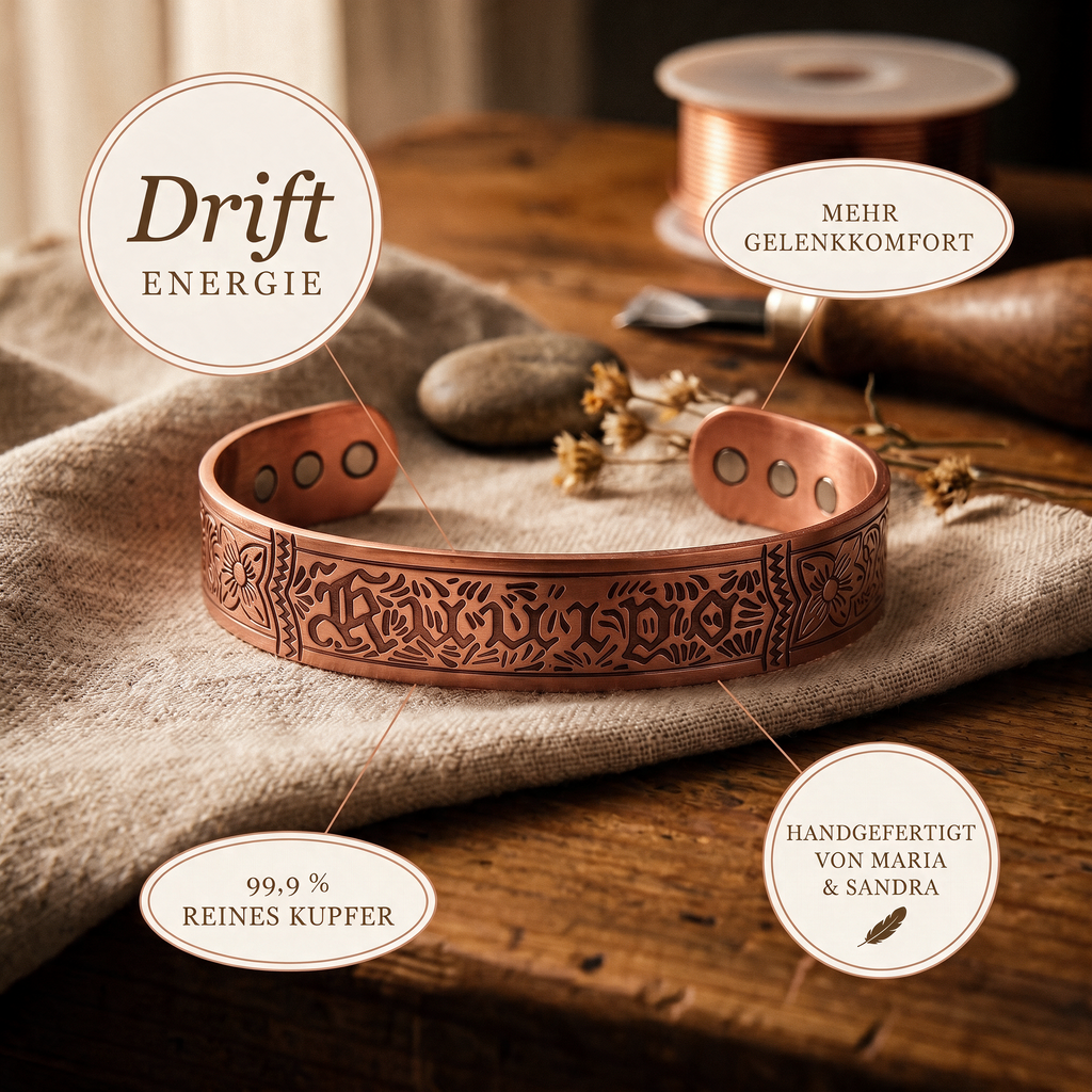 Alina's Drift Kupferarmband