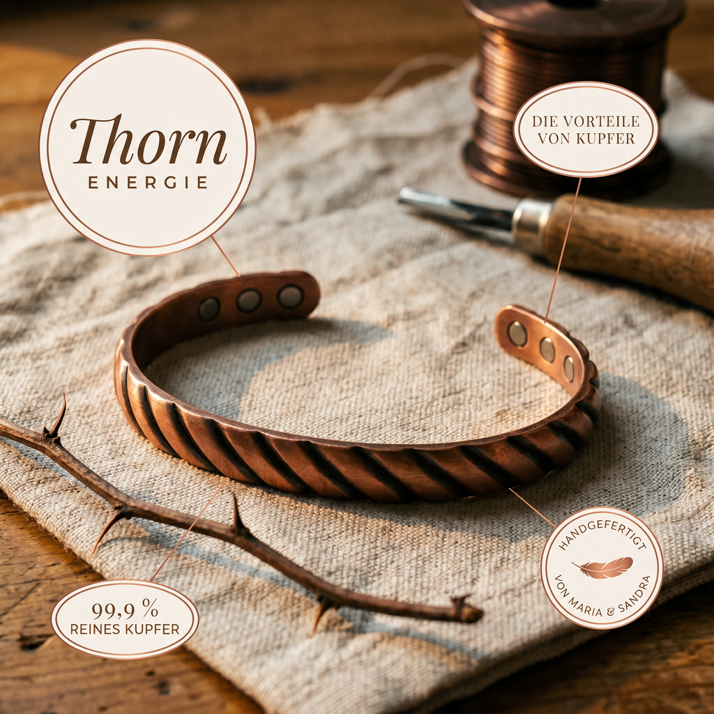 Alina's Thorn Kupferarmband