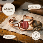 Alina's Sphere Kupferarmband Pink