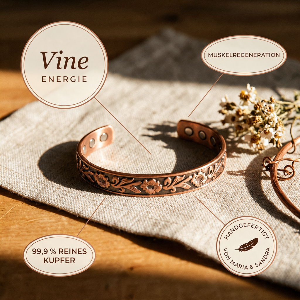 Alina's Vine Kupferarmband
