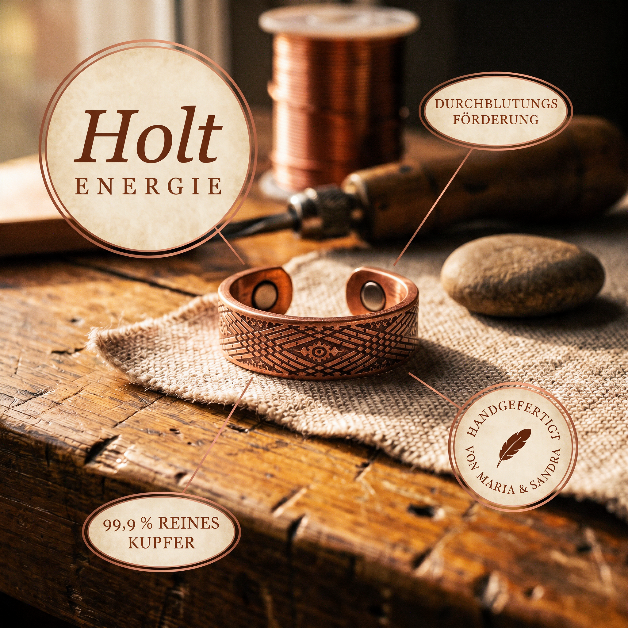 Alina's Holt Kupferring
