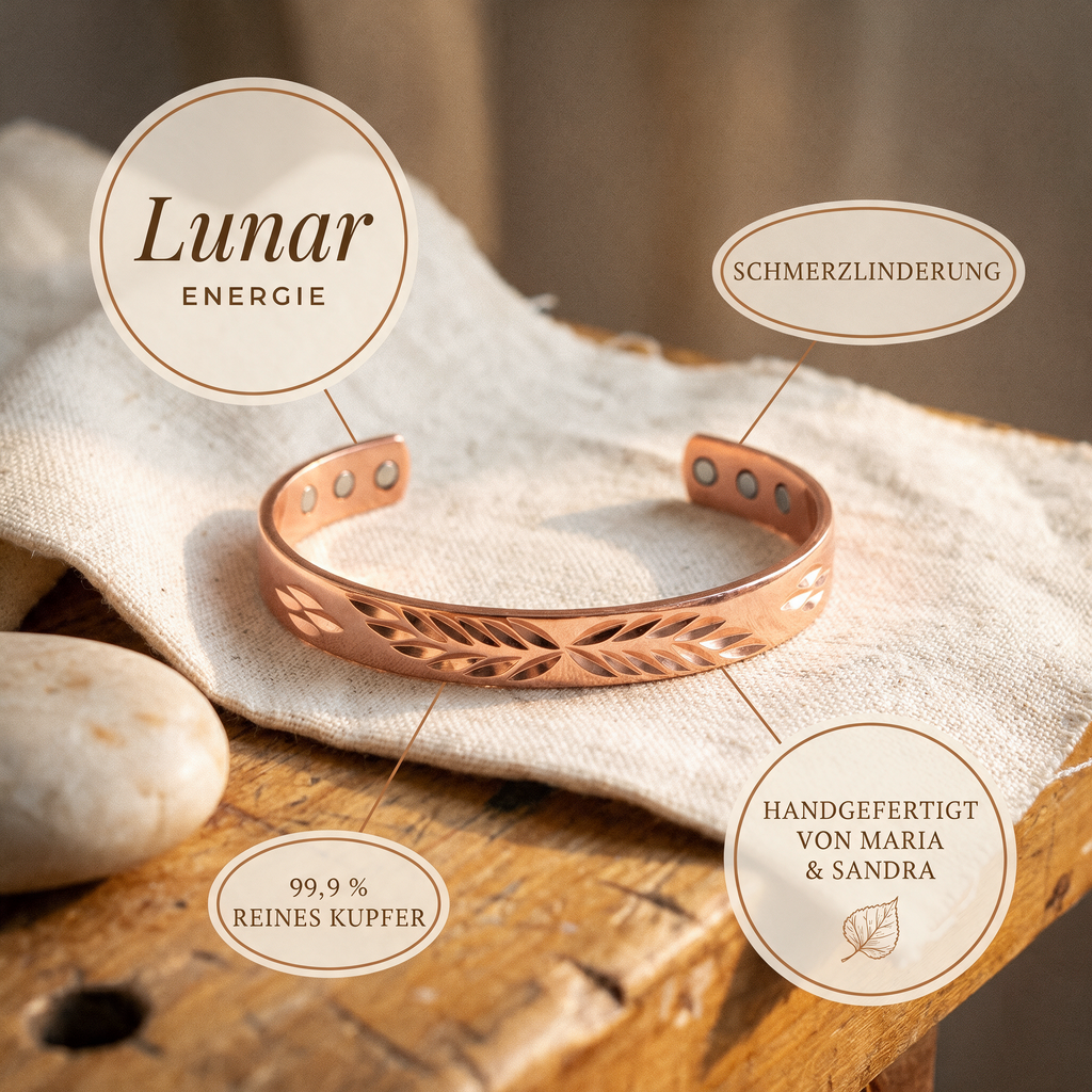 Alina's Lunar Kupferarmband