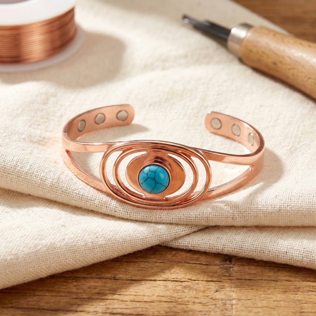Alina's Sedge Kupferarmband