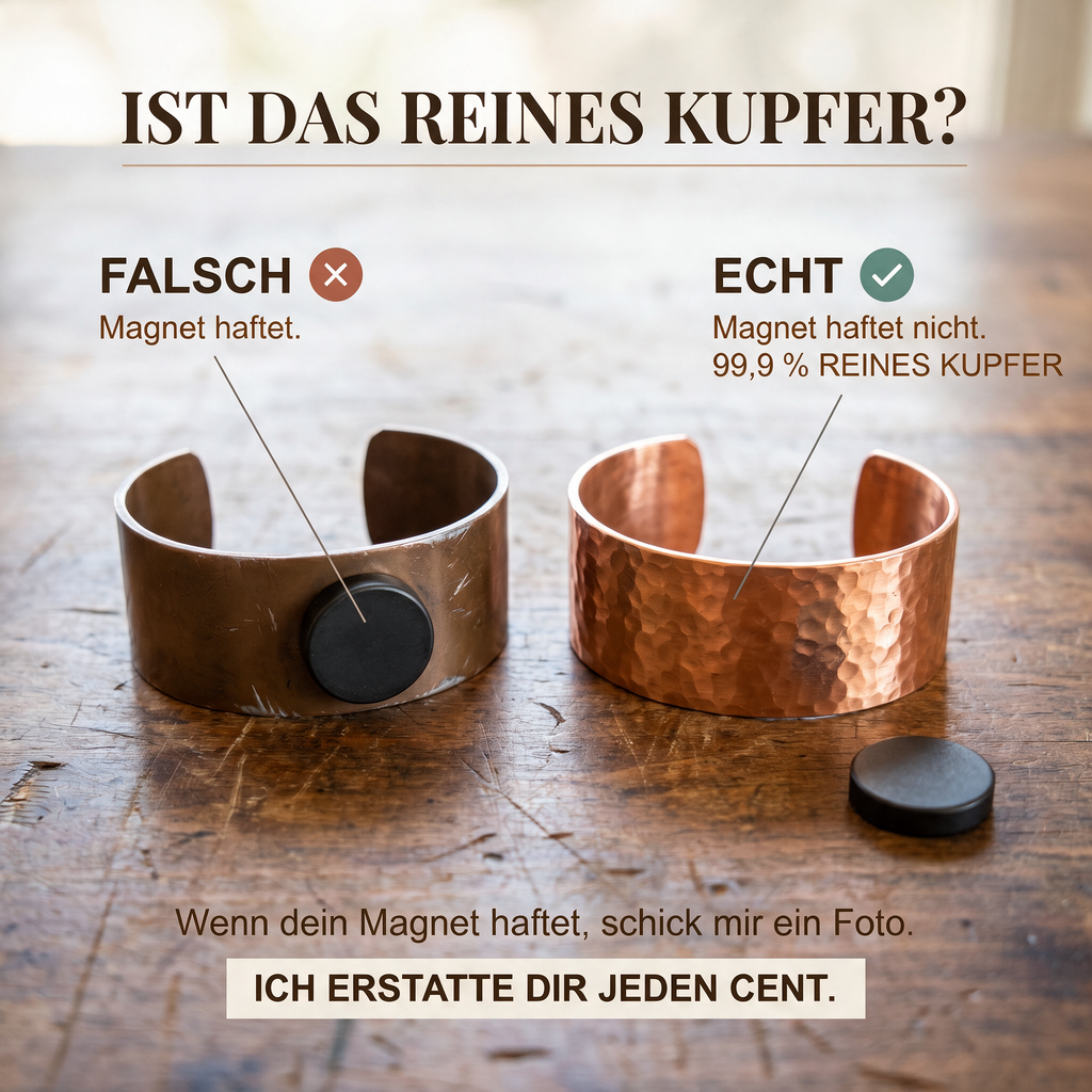Alina's Fell Kupferarmband