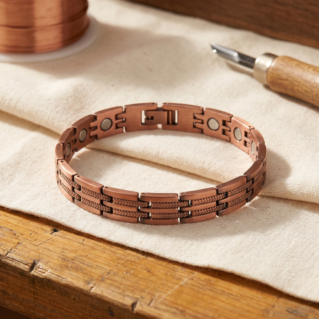 Alina's Pike Herren-Kupferarmband