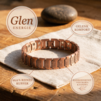 Alina's Glen Herren-Kupferarmband