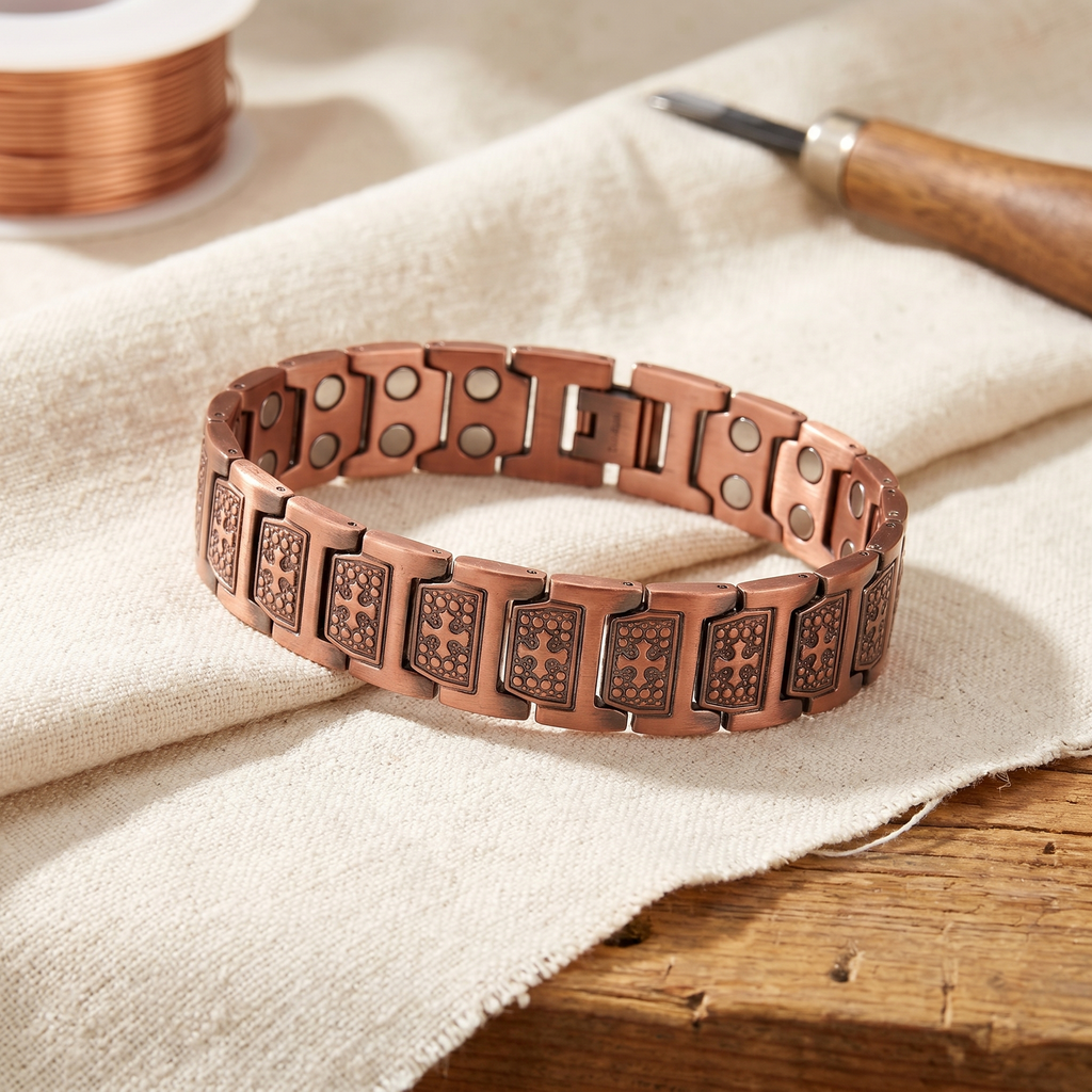 Alina's Gale Herren-Kupferarmband