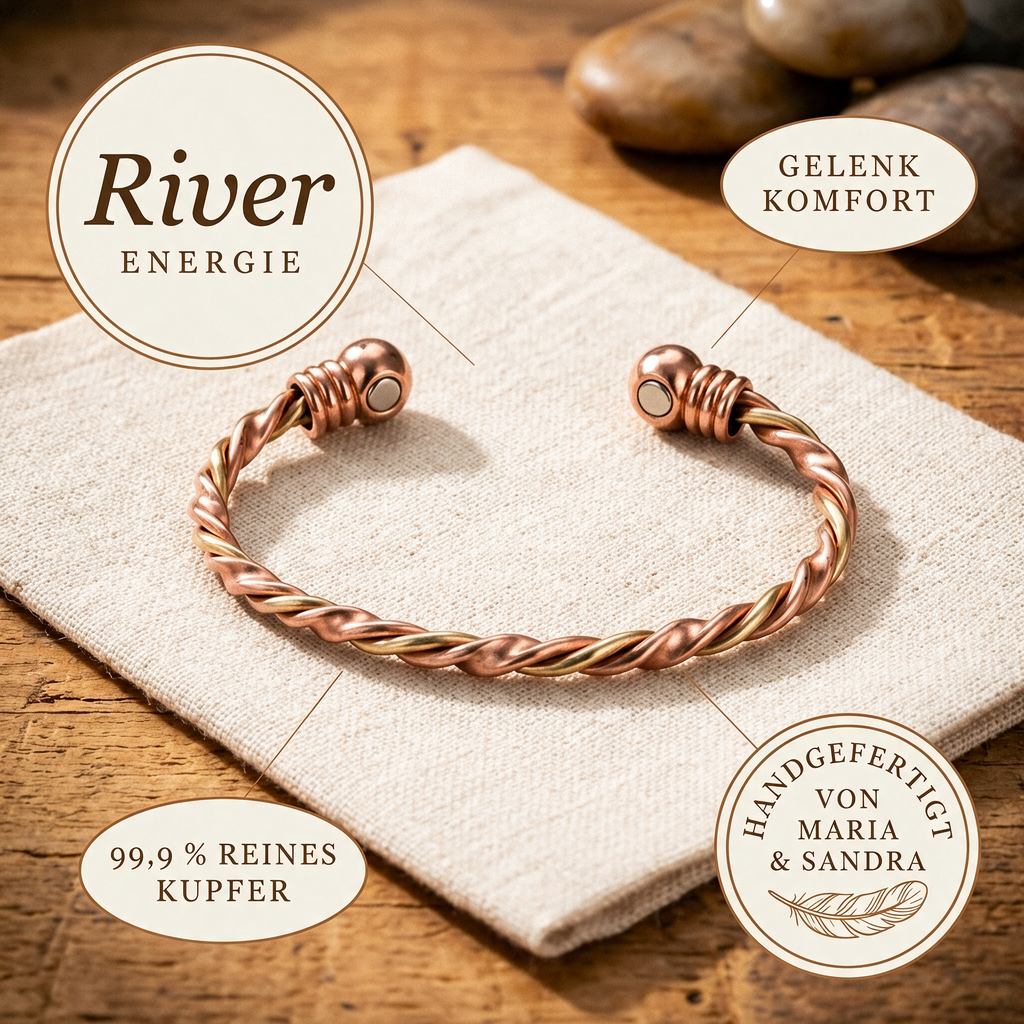 Alina's River Kupferarmband