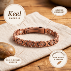 Alina's Keel Kupferarmband