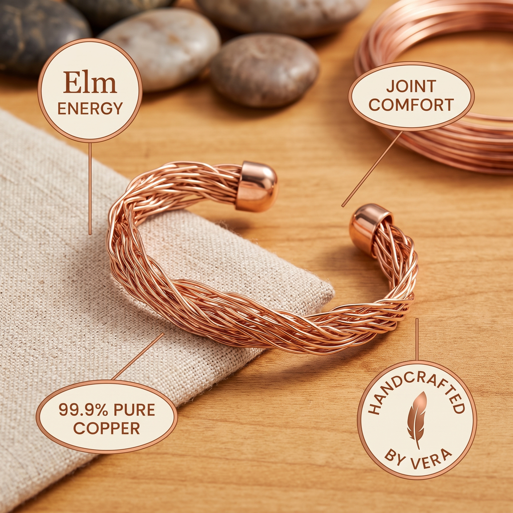 Alina's Elm Kupfer-Armreif