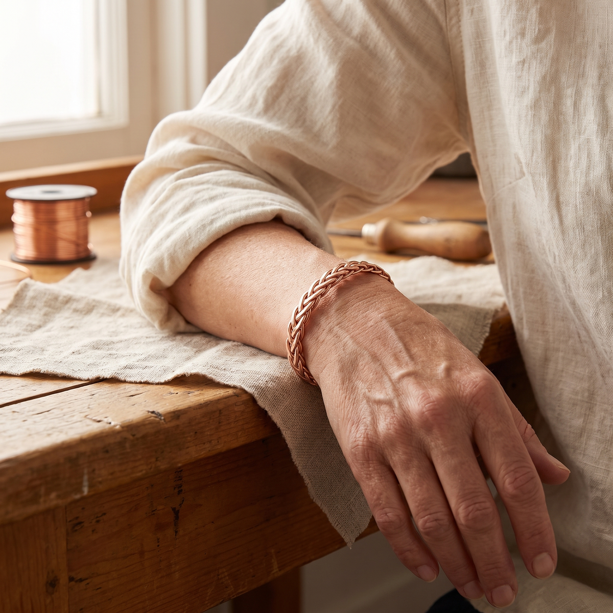 Alina's Bramble Kupferarmband