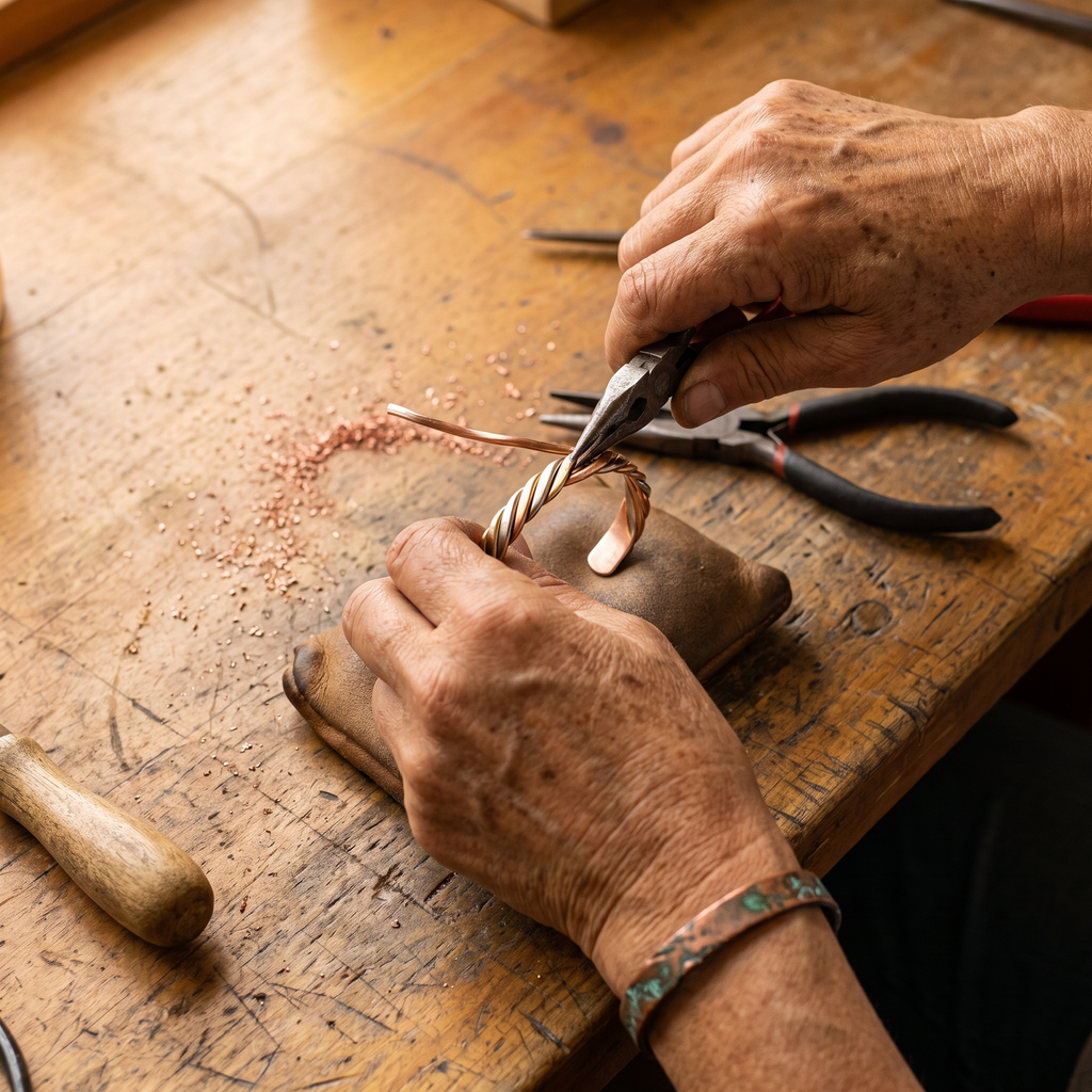 Alina's Bog Kupferarmband