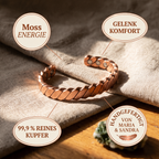 Alina's Moss Kupferarmband