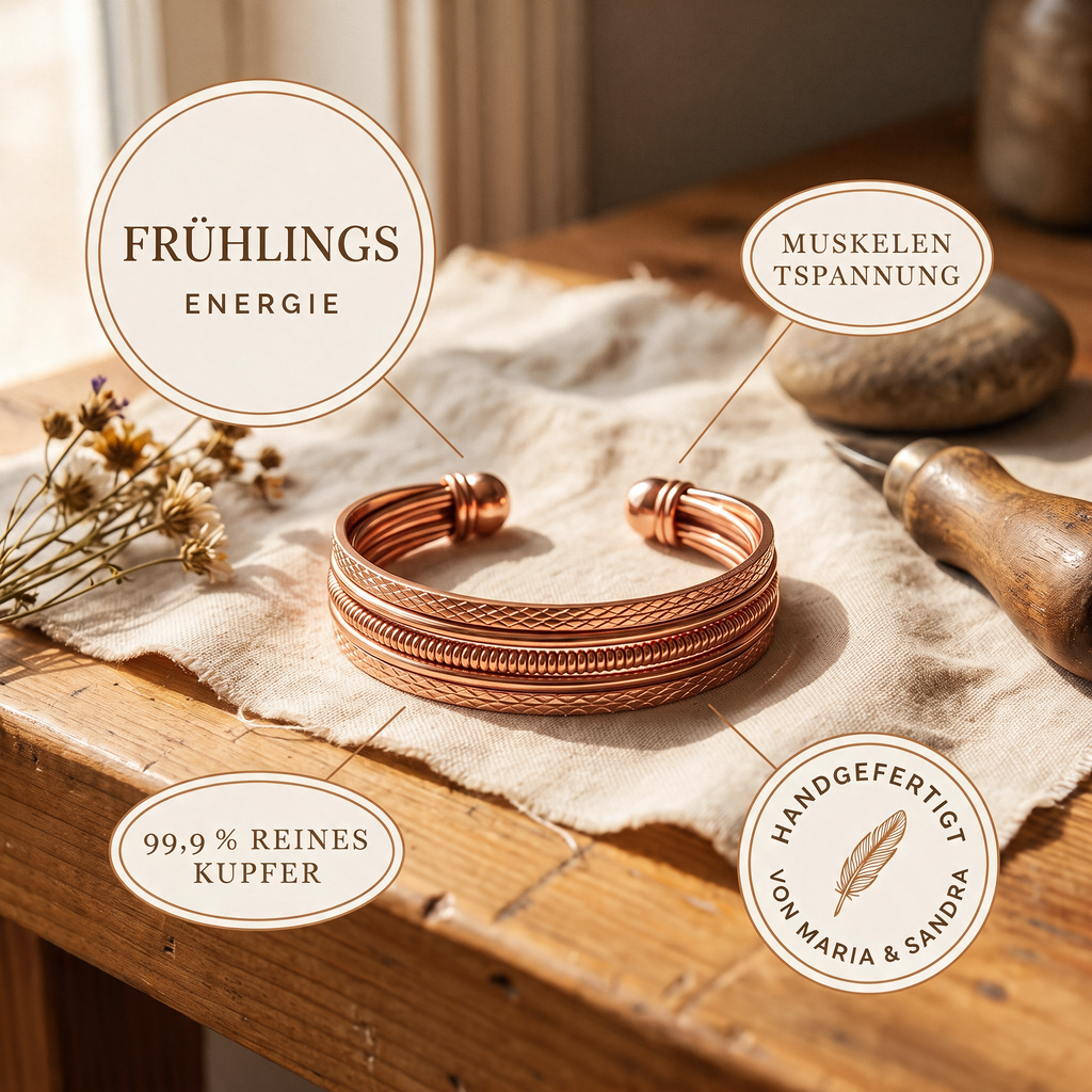 Alina's Bracken Kupferarmband