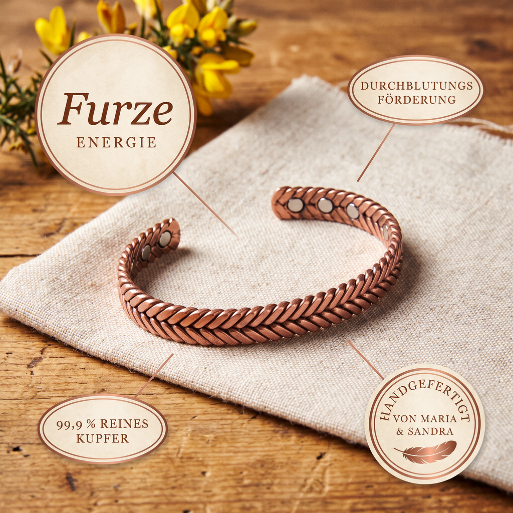 Alina's Furze Kupferarmband