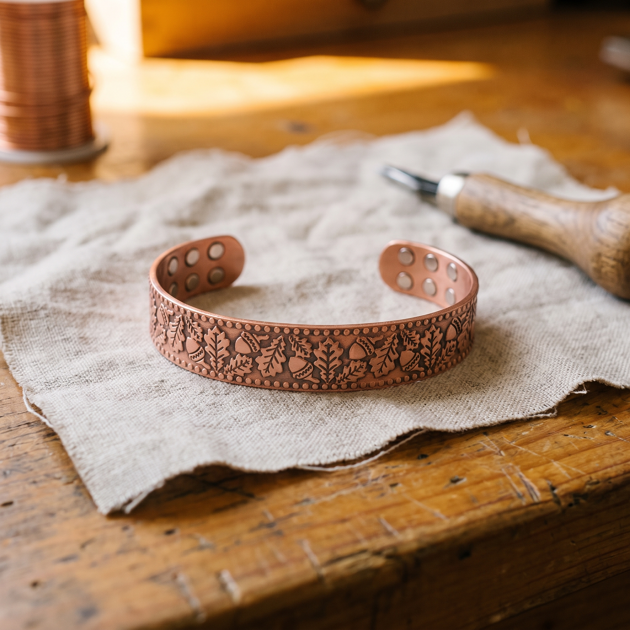 Alina's Timber Kupferarmband