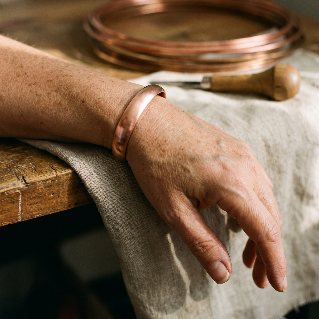Alina's Tide Kupferarmband