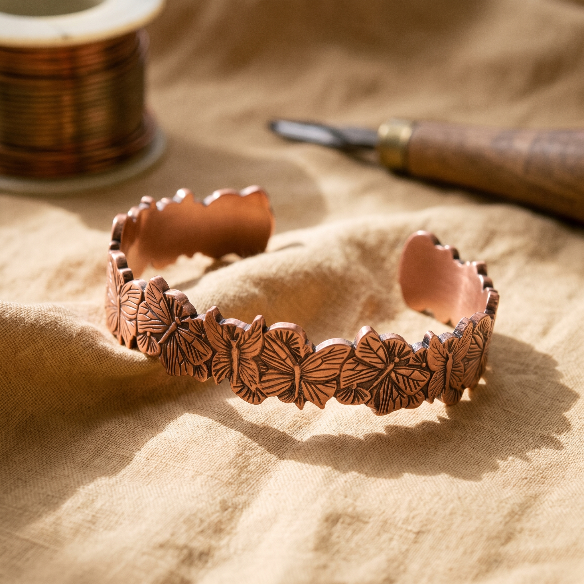 Alina's Sky Kupferarmband